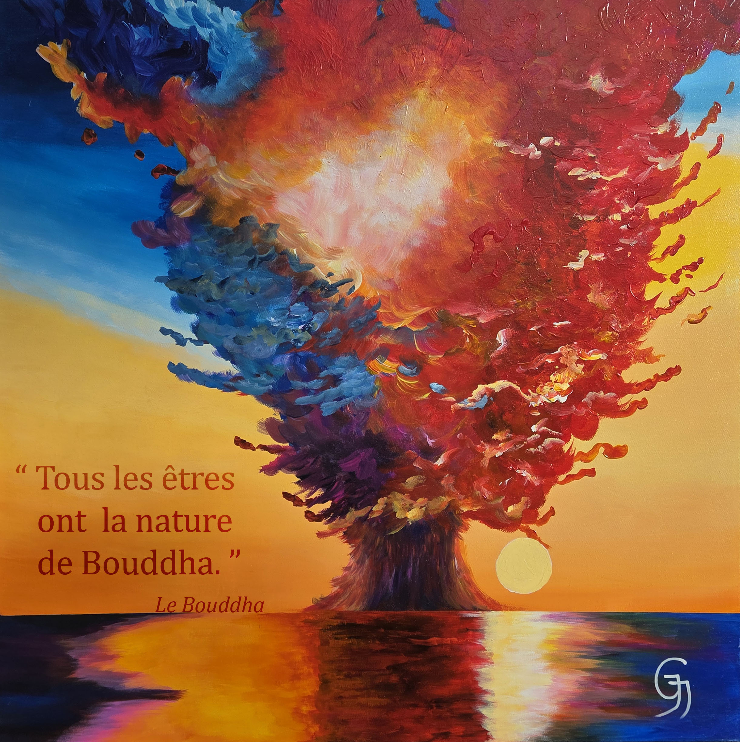 tableau Lama citation